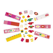 Magnetická hra Denní aktivity a přiřazování Kočka Janod