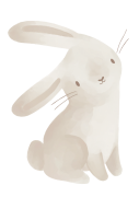 Samolepky na zeď Baby Bunny Little Dutch