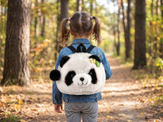 Dětský plyšový batoh panda