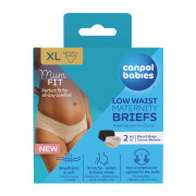 Těhotenské kalhotky s nízkým pasem MumFIT 2 ks Canpol babies