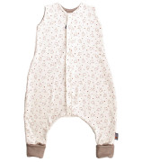 Merino spací pytel bio s nožičkami králíci béžová 