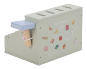 Pokladna se skenerem a čtečkou karet dřevěná Little Dutch