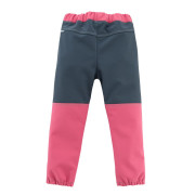 Dětské softshellové kalhoty Duo Růžové Esito