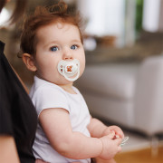 Dudlíky silikonové anatomické 6 - 18 m, 2 ks BabyOno