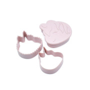 Vykrajovátko na sendviče 3v1, 2 ks Melii