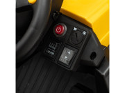 Dětský elektrický traktor Baby Mix CAT žlutý