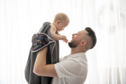 Dětská osuška s kapucí Maxi print 100 x 100 cm Babymatex