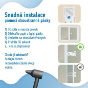 Dětský bezpečnostní zámek na posuvné dveře, 2 ks Sipo