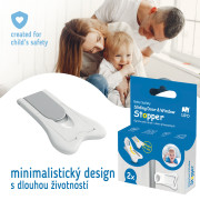 Dětský bezpečnostní zámek na posuvné dveře, 2 ks Sipo