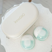 Přenosná elektrická odsávačka mateřského mléka GIOmum Line Premium Warm Double innoGIO