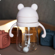 Hrneček s brčkem Bringebaer 240 ml Kidnort