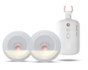 Odsávačka mléka elektrická Hands-Free Duo Premium Plus SCF532/11 + dárek Philips AVENT