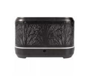 Černý sonický difuzér Exclusive - Stromy