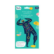 Svítící tyčinky na oblečení uni Albi