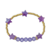 Sada Výroba šperků Náramky Popstar 3 ks a doplněk Janod Atelier