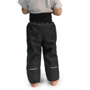 Dětské softshellové oteplovačky na zimu Lamb Black Esito