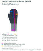 Palcové rukavice softshell Dino dobrodruh šedé Esito