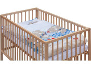 Dětská postýlka s kompletní výbavou, 120 x 60 cm, Raty Scarlett