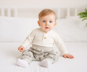 Zateplené kalhoty buggy z dutého vlákna Kočky Baby Service