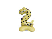 Narozeninové nafukovací číslice stojící zvířátka