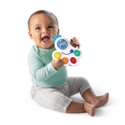 Baby Einstein Hračka senozorická chrastítko a kousátko Opus's Shape Pops ™ 3 m +