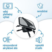 Zpětné zrcátko na dítě na zadní opěrku Sipo