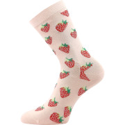 Ponožky dětské s obrázky dívčí mix C (3 páry)