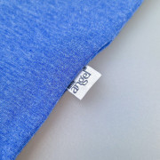 Body tenké KR obrázek Outlast® UV 50+ Modrý melír/pruh bíločerný