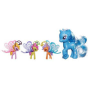 My Little Pony poník + 3 malí ponícis křídly