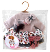 Obleček pro panenku velikosti 35 cm s doplňky Llorens