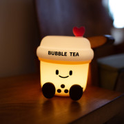 LED silikonová noční lampička - Bubble Tea Mary's 