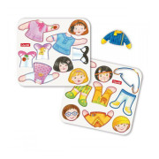 Dressy Baby magnetic dress-up puzzle magnetická skládačka