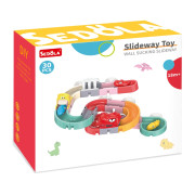 Kuličková dráha do vody DIY Dino 30 ks