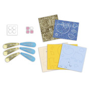 Výroba šperků Sponky do vlasů Exotická zvířata 6 ks Janod