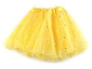 Karnevalová sukýnka s flitry 30 cm