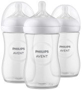 Láhev Natural Response Philips Avent 260 ml, 1 m+, 3 ks