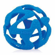 Kousátko silikonový míč tmavě modrý Nuby