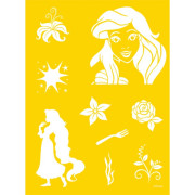 Omalovánky s foukacími fixy Disney Princezny