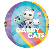 Koule Gábinin kouzelný domek 38 x 40 cm - fóliový balónek