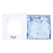 Sada body smyk zavinovací DR Outlast® Sv. modrá Little Angel