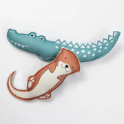 Neoprenové hračky do vody na potápění - Krokodýl a vydra