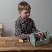 Playful Wood dřevěný box s nářadím 26 ks