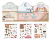 Knížka se samolepkami Dům Rosa Little Dutch