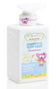 Sprchový gel a šampon SWEETNESS 300ml Jack N´ Jill NATURAL BATHTIME