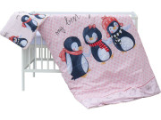 Dětská postýlka s kompletní výbavou, 120 x 60 cm, Pimpi Scarlett