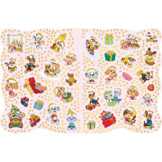 Nejkrásnější vánoční omalovánky se samolepkami Tlapková patrola holky