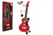 Kytara elektrická ROCK STAR 58 cm na baterie se zvukem a světlem 