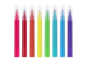 Sametové omalovánky Zvířátka 6 obrázků 8 fixů Tookyland