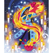 Kreativní sada Atelier Mini Třpytivé obrázky Magická škola Janod 