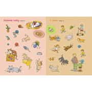 Samolepková knížka Domácí zvířátka